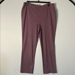 Liz Claiborne Alexis Straight Leg Mid-Rise Size XL Pull On Pants NWT